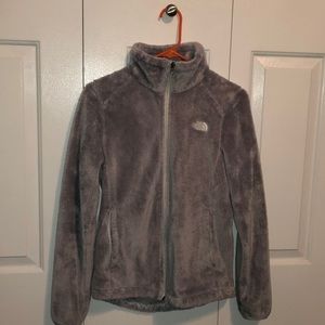 Gray North Face Jacket